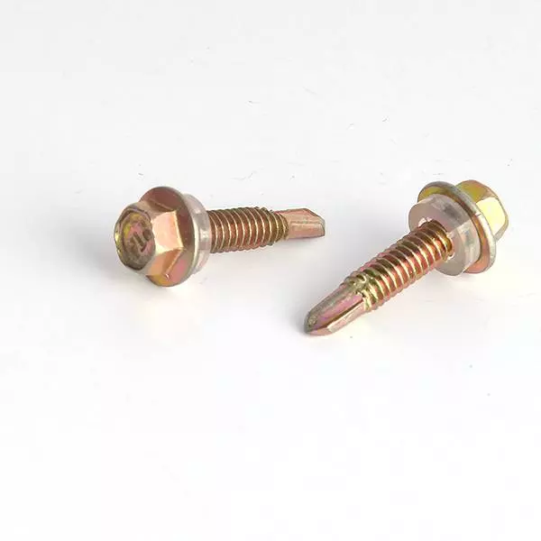 Galvanised Hex Washer Head Self Drilling Screws M3-M6.3 for Industrial Applications