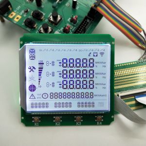 LCM High Resolution Monochrome LCD Display Segment Code Screen With Backlight