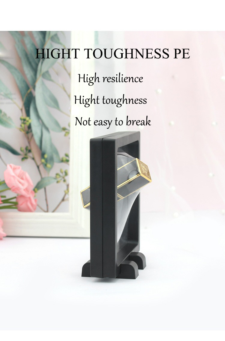 Custom Necklace 3D Membrane Box Stand PE Film Jewelry Display Boxes