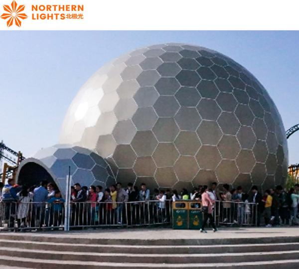 Customized Dome Projection Theater For Planetarium Science Hall