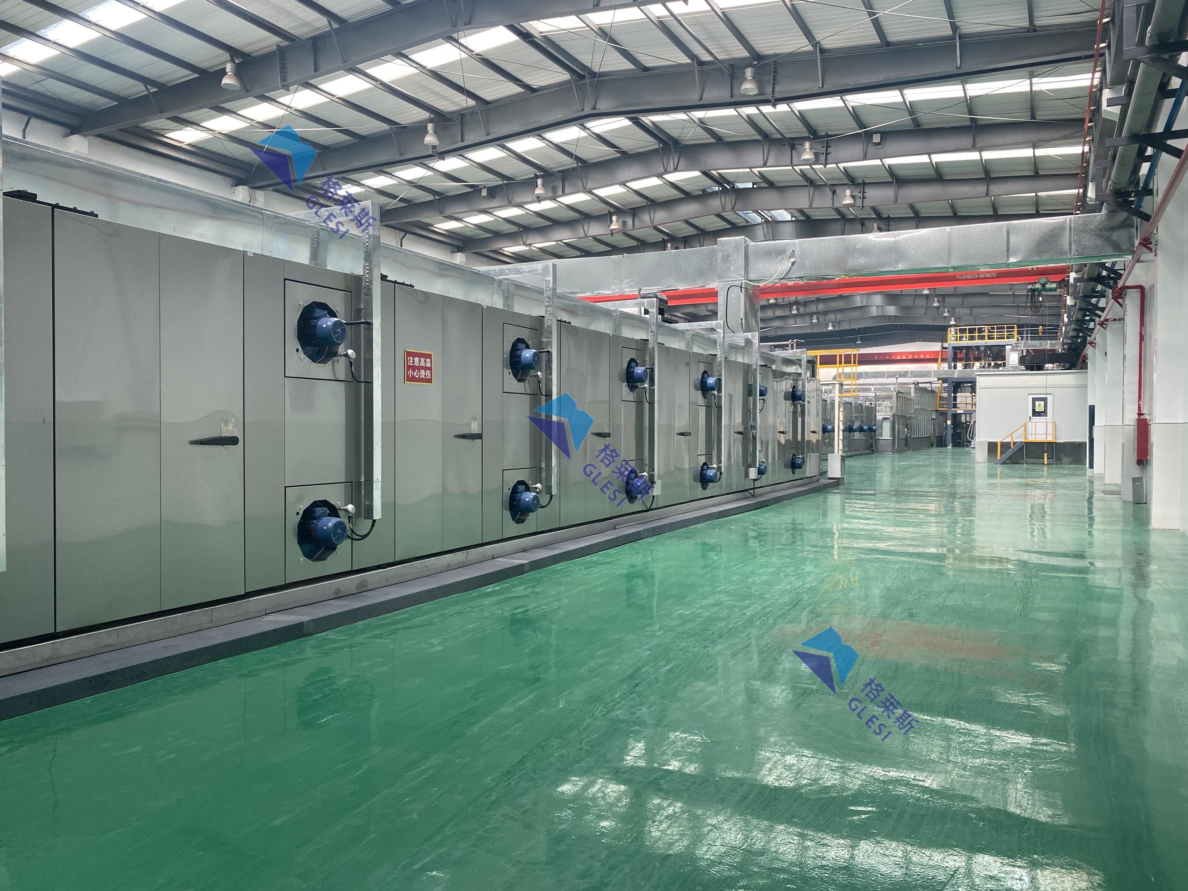 High Performance Automated Assembly Line For BOPP Film Production 8700mm Width 450m/min Speed 33000T/Y Output Production