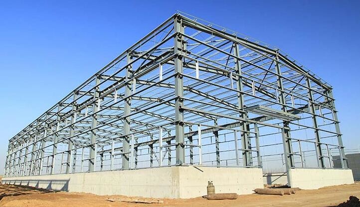 Prefab Steel Structure Building Workshop Warehouse Windproof