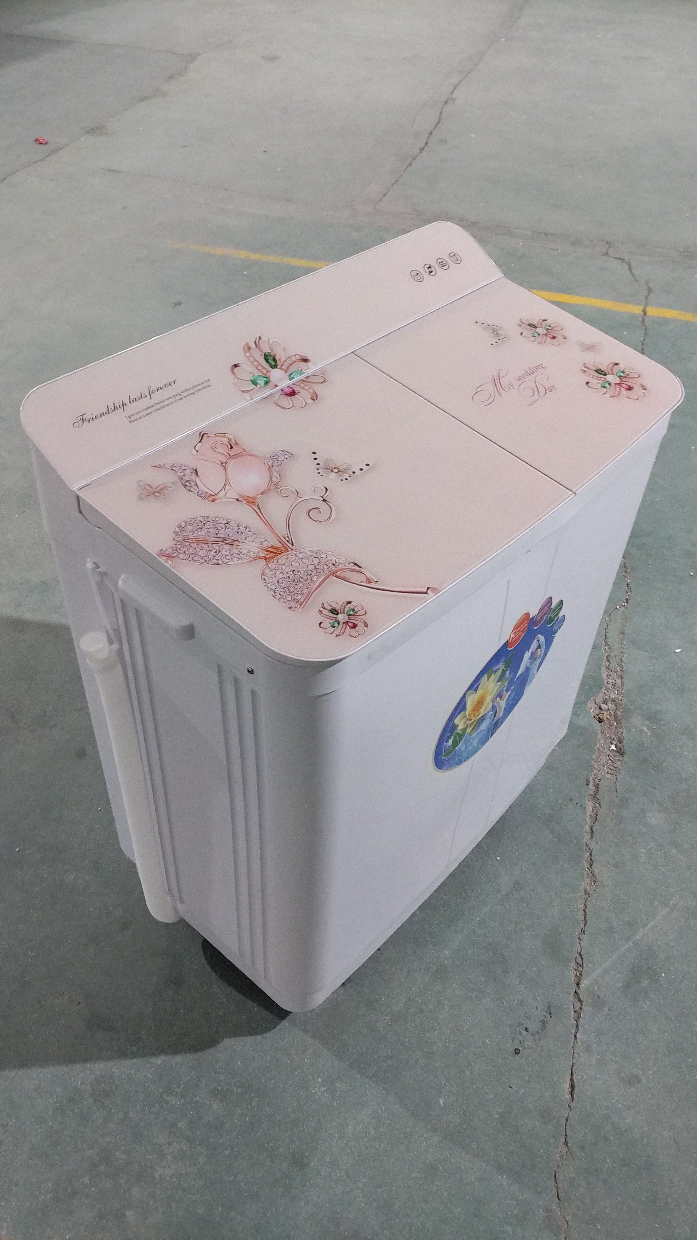 Compact Home Washing Machine , Laundry Apartment Size Top Load Washer And Dryer