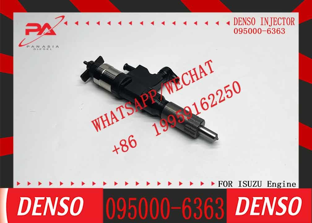 genuine and OEM Common Rail Fuel Injector 095000-6363 8-97609788-7 095000-5342 8-97602485-7 for ISUZU 4HK1 6HK1