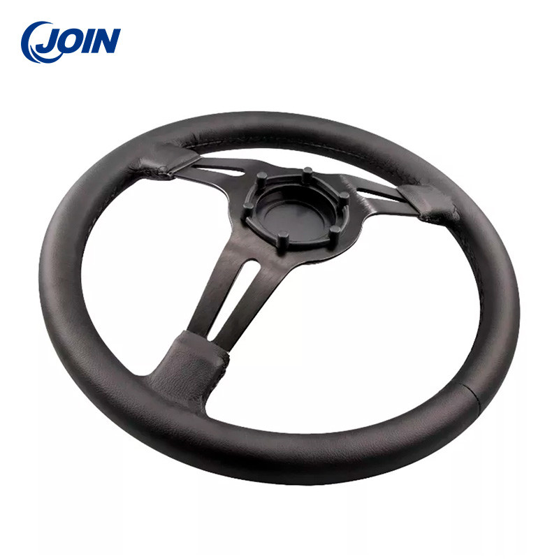ODM 13.5 Inch Steering Wheel 1.2kg Electric Car Steering Wheel