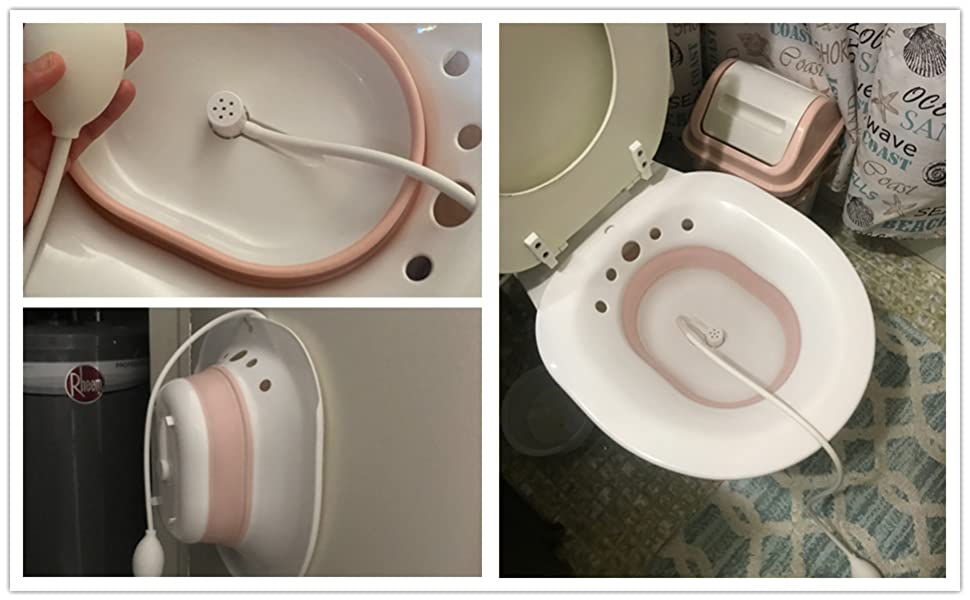sitz bath toilet