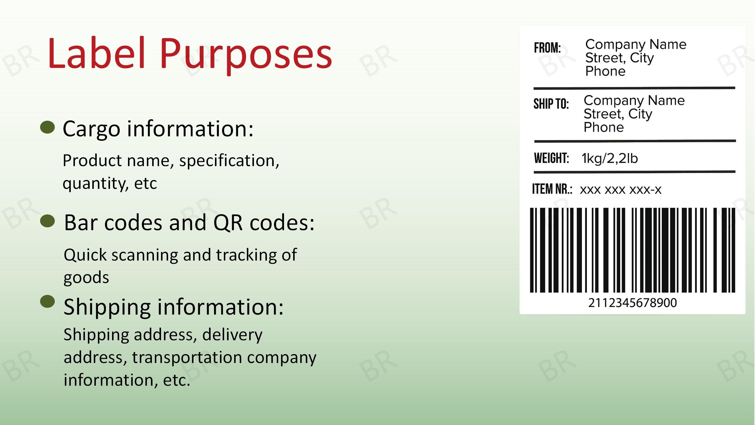 Shipping Labels Printer Barcode Labels Roll