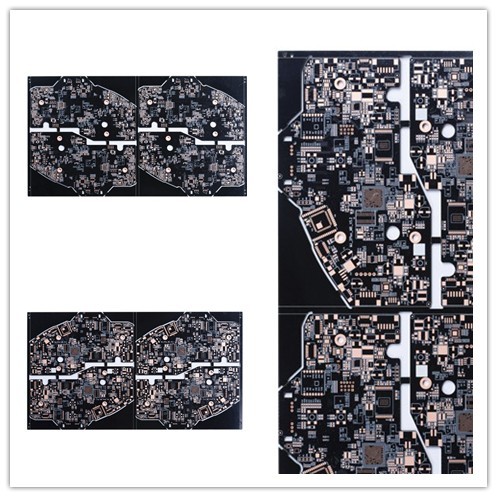 4L Rigid Multilayer Printed Circuit Board Black Solder Mask with OSP Oxidation Film