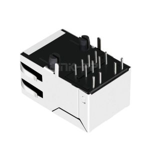 WE MIC25113-0141T-LF3 Compatible LINK-PP LPJ1016AHNL 10/100 Base-T Tab Up Green