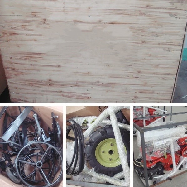 3600r/Min Agricultural Rotary Tiller Tractor 110KG Electric Power Tiller Machine