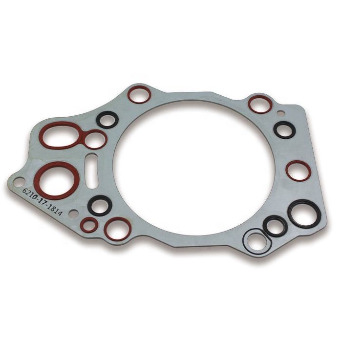 Komatsu Car Fitment Easy Installation Excavator Parts Cylinder Head Gasket for 6D140 Diesel Engine