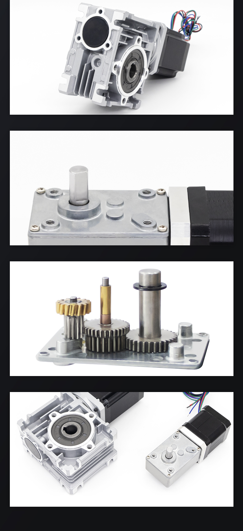 Efficient Reliable Stepper DC Worm Gear Motor For Industrial Automation System