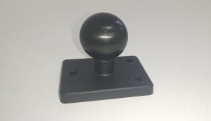 Sandblasting Powder Blasting CNC Grinding Die Casting Ball Head Coating Aluminum Parts Manufactures