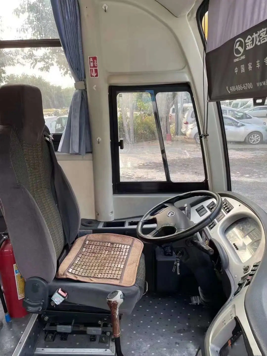 Used Passenger Bus Yuchai Engine 33 Seats Manual Transmission A/C Sliding Window 2nd Hand Kinglong Bus XMQ6759
