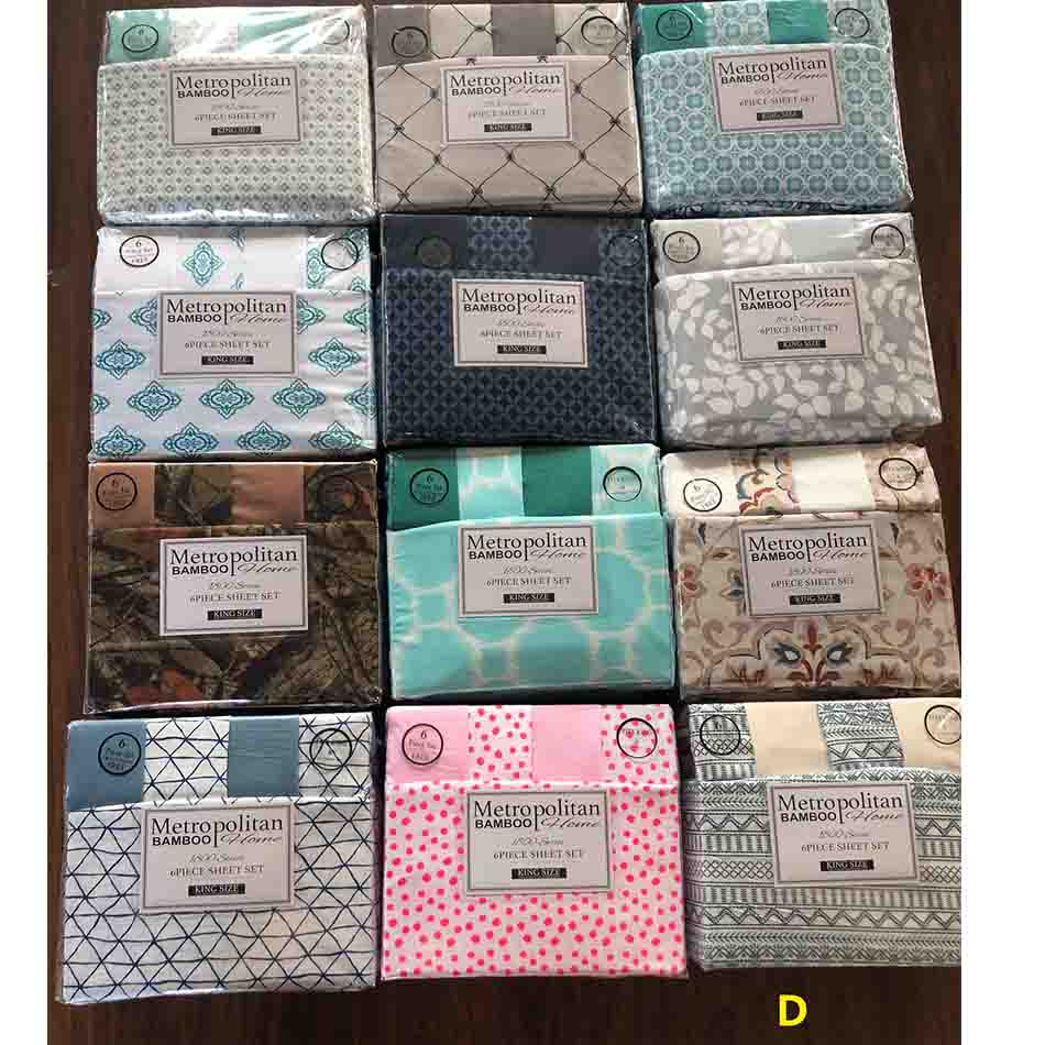 Ultra Thin High Count Bedding Set Soft Sheet 4 Piece Set for Home in Customized Color