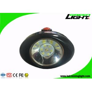 Black Shell LED Mining Headlamp High Safety For Patrolling / Overhauling /