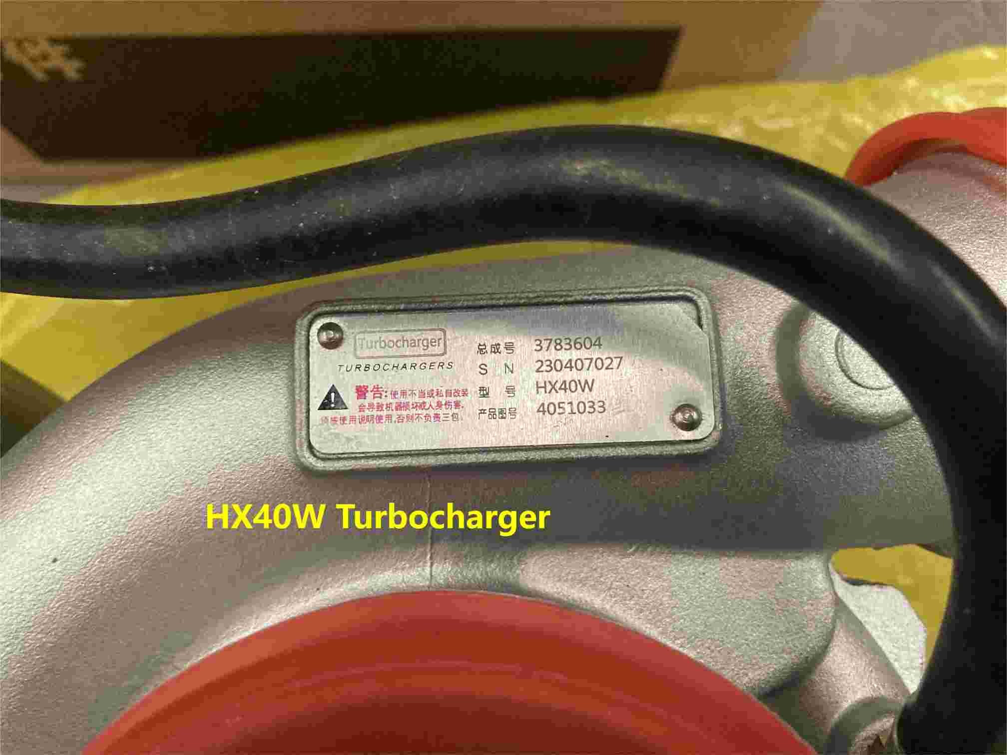 Turbo Diesel HX40W DONGFENG Truck Parts 3783604 4051033 Turbocharger