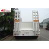 Buy cheap High Point Load Low Flatbed Semi Trailer With Mechanical Suspension from wholesalers