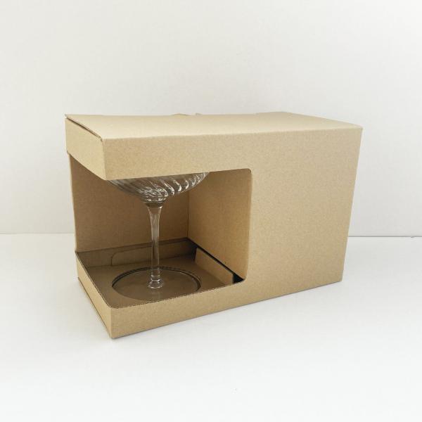 Customized Kraft Paper Packaging Box Corrugated Cardboard Display Boxes For