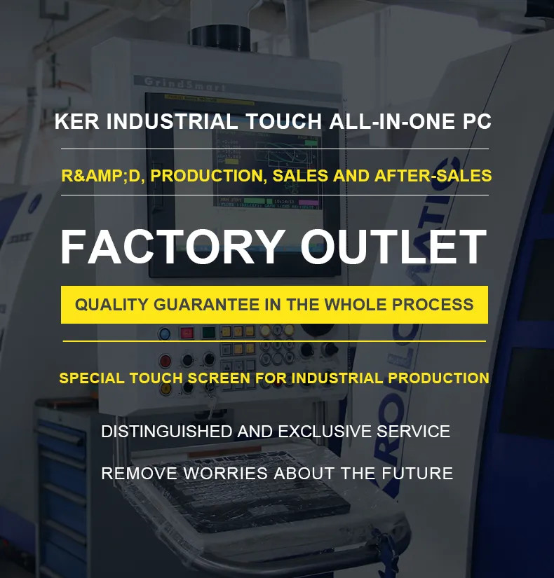 27 Inch Capacitive Lcd Touch Screen Industrial Control Computer Multifunction Self Service Terminal