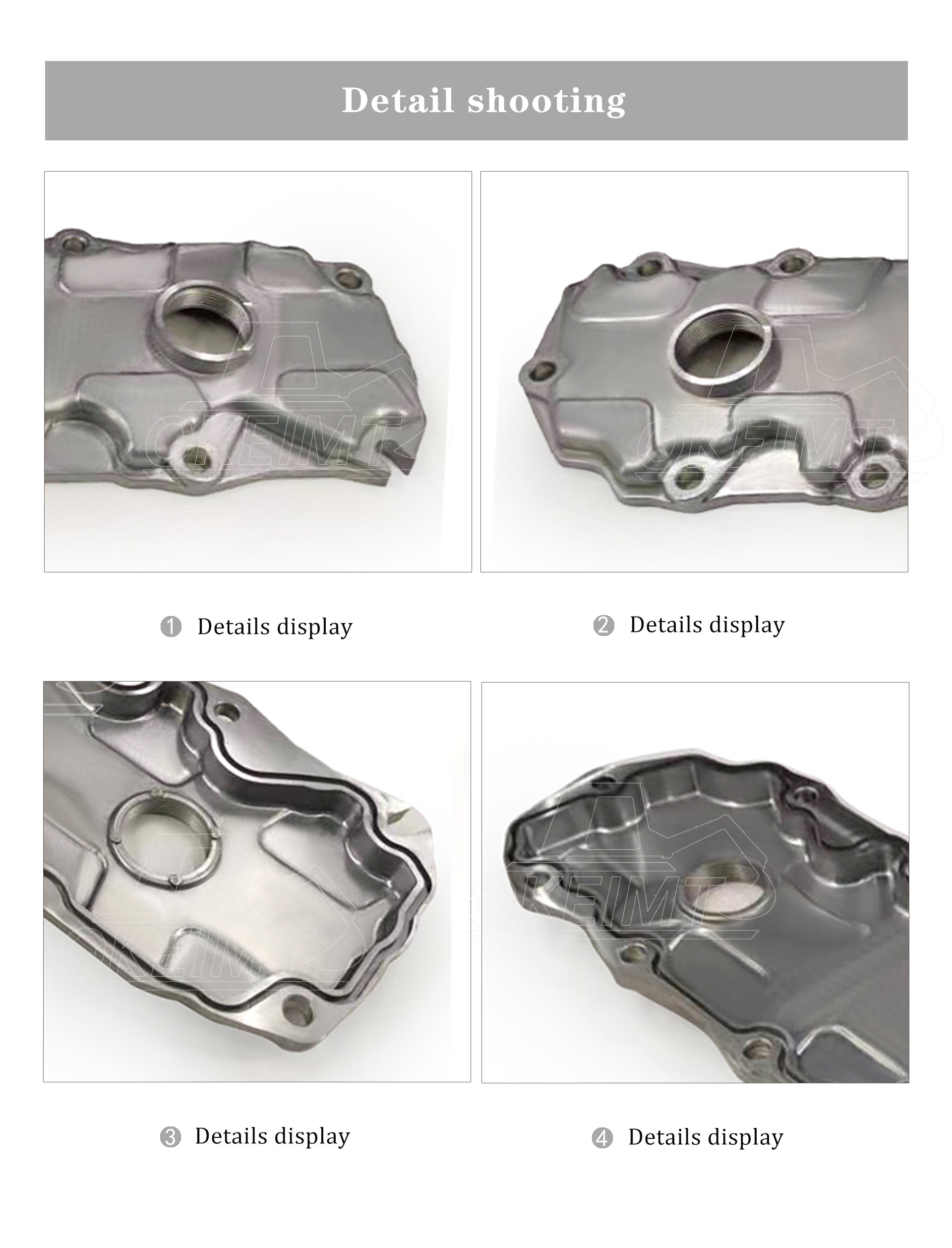 High-Quality Excavator Spare Parts Engine For For C7 Valve Cover