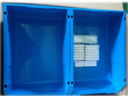 Open Front Stackable Bins for Bolts and Plastic Parts Solid Box Style Customer Logo