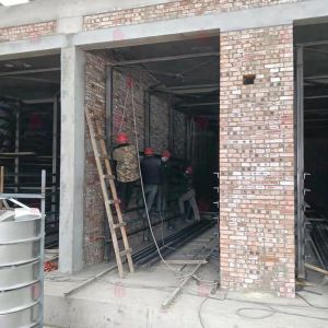 Customized BRICTEC Drying Equipment Drying Chamber Construction Process Display