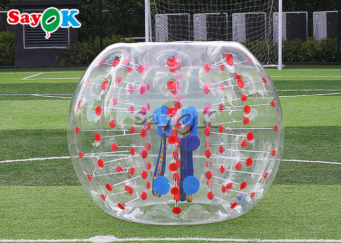 Inflatable Games For Adults Clear Human Inflatable Body Bubble Ball For Team Building Sports Game