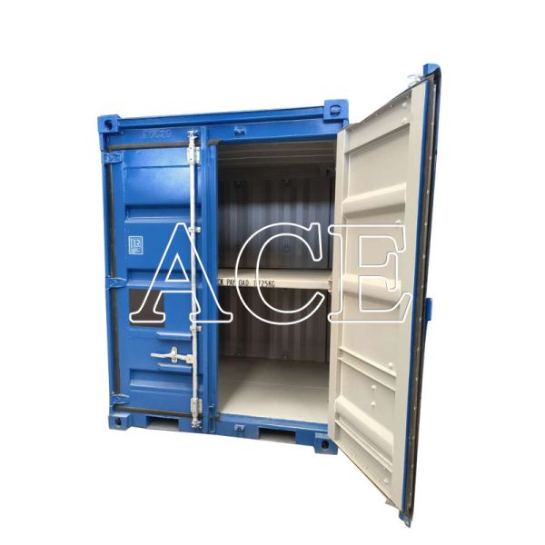 DNV 2.7-1 Standard 6ft Offshore Dry Container with Middle Deck Steel and Corten