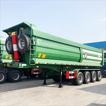Africa Heavy-Duty Dump Truck Semi Trailer: Engineered for Efficient Transportati
