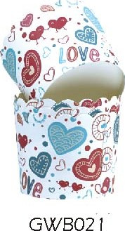 Pantone Printed Cupcake Paper Cups Non Stick Muffin Liners