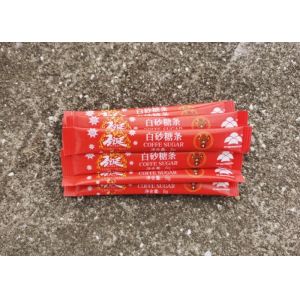 5g One time Use White Sugar Packets With Custom Packaging