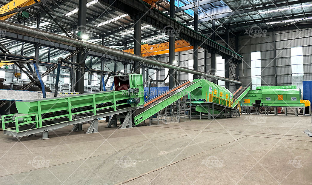 Garbage Msw Processing Plant Waste Recycling Machine 20tpd Capacity