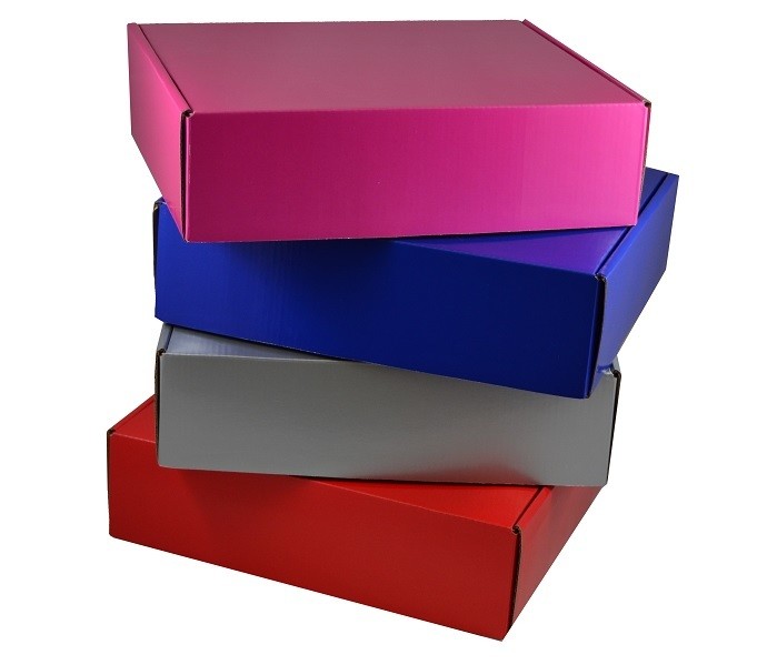 Recycled Materials Corrugated Shoe Boxes Personalized Design For Clothing Shoes