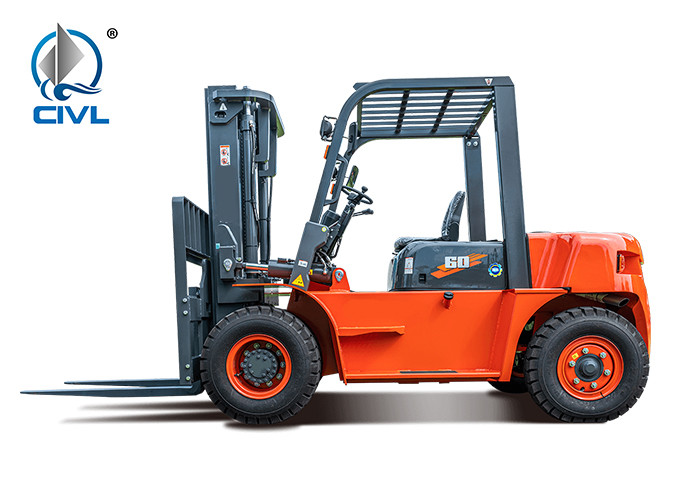 5 Ton 58.8kw Engine Forklift Truck Loading And Unloading Stacking Truck