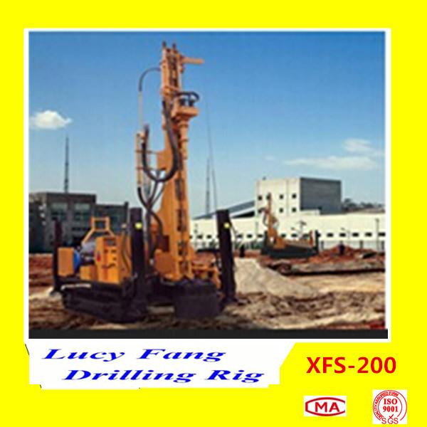 China Hot Multi-function XFS-200 Mobile Hydraulic Foundation CFA Earth Auger