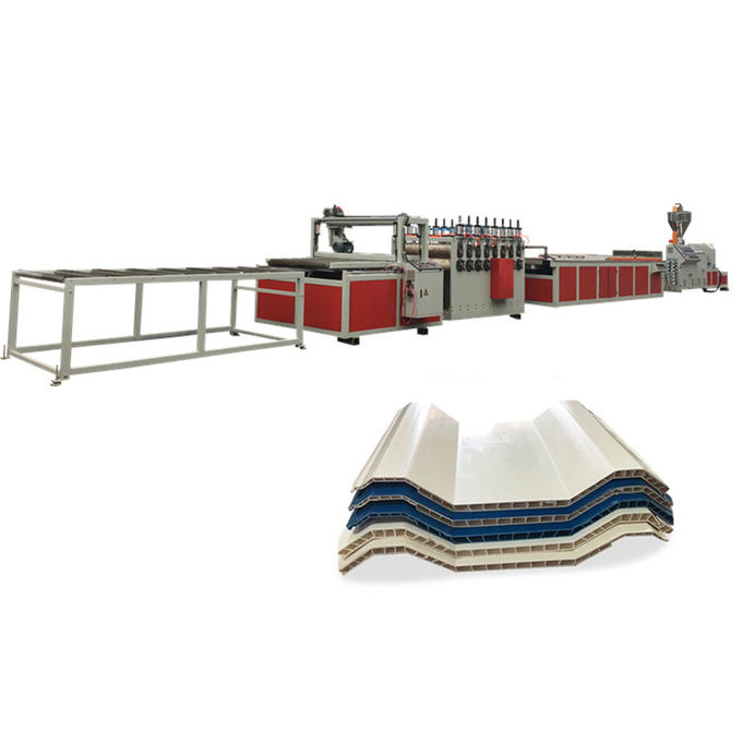 PVC Corrugated Roofing Sheets Production Line