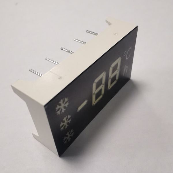 0.32-Inch (8.2mm) 7-Segment LED Display, Ultra Bright White, Common Anode for