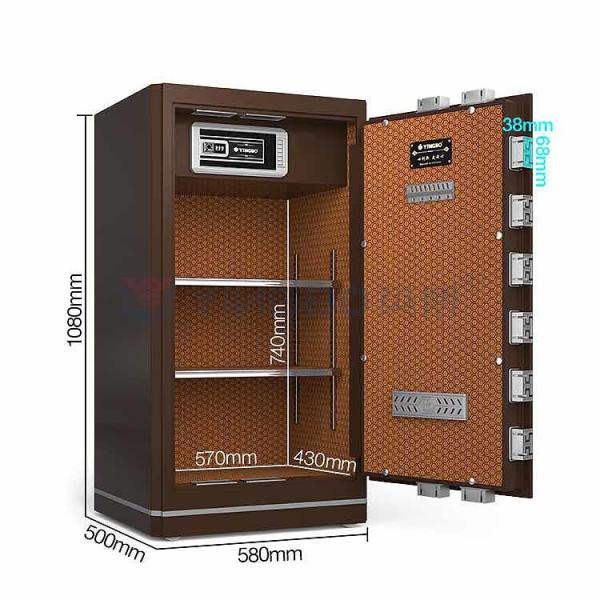 Smart Fingerprint Lock house safe box Made Of Solid Steel For Customized