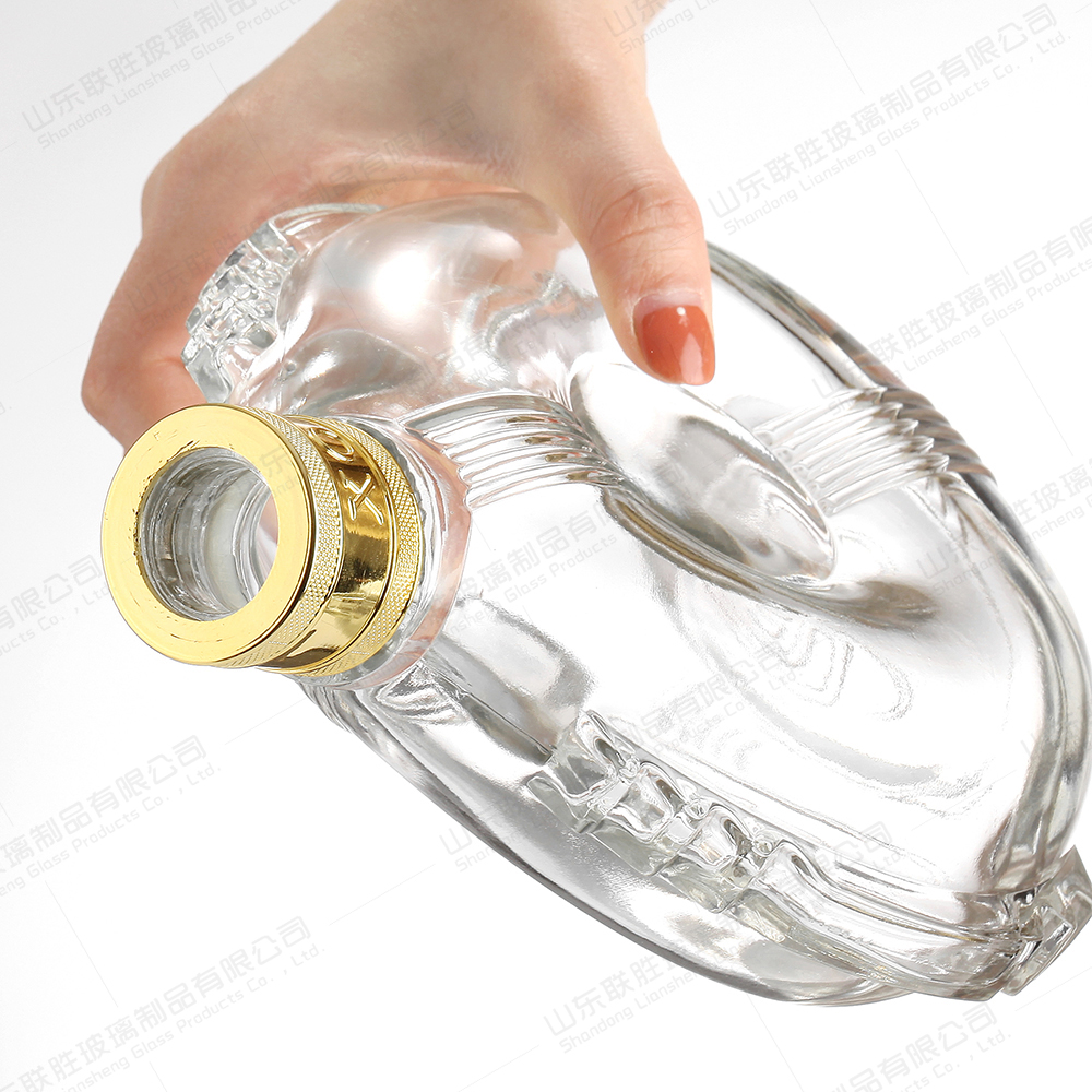 Custom Size Accepted Mini Glass Bottles with Cork Lid and Rubber Stopper Sealing Type