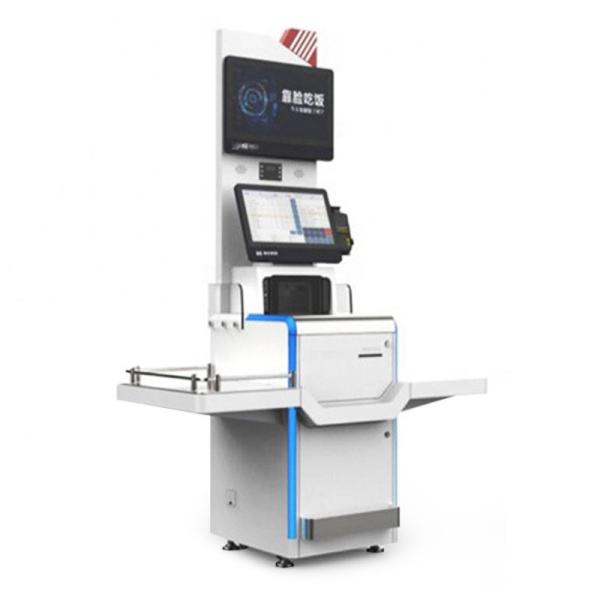 Quality Smart Touch Screen Self Checkout Kiosk Ordering System In Supermarket for sale
