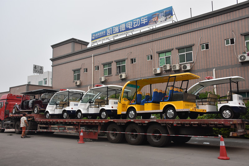72V 5KW DC System 14 Passengers Cheap Electric Sightseeing Bus Cartoon Design Electric Car