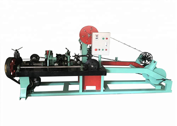 70kg / Hour Fully Automatic Barbed Wire Machine Simple Structure In Linear Type