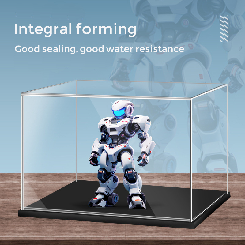 Toys Supermarket Shelf Display Rack Clear Acrylic Countertop Display Case