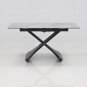 120x80x75cm Modern Rectangular Dining Tables Extending With 4 Chairs