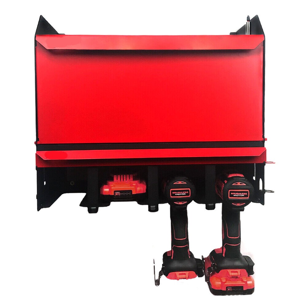 Cordless Drill Tool Holder Organization Storage Ra Garage Tool Storage Rack Wall Mount