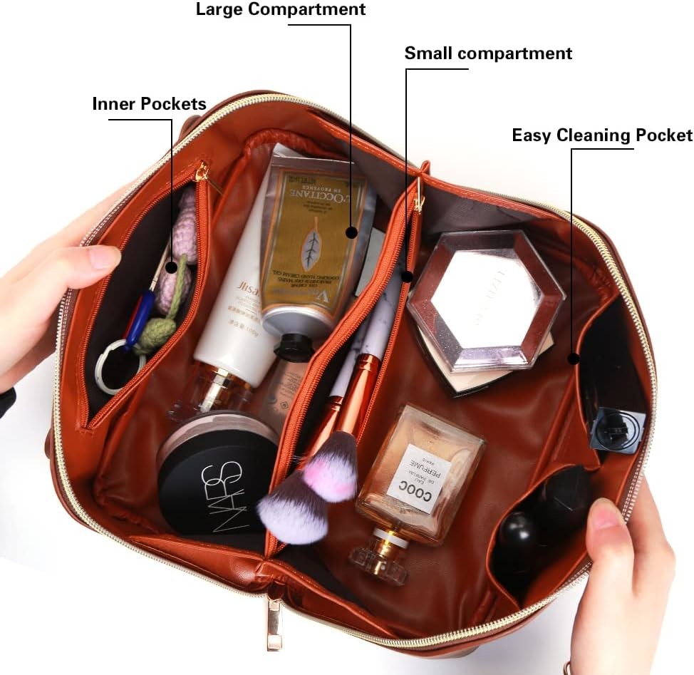 Lage Capacity Fashion Durable Lightweight Cosmetic Bags Waterproof