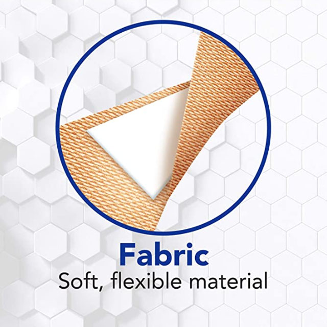 Performance Bandage Adhesive Fabric Strip, 100 Count (Pack of 2)