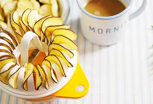 Stainless Steel Plastic Vegetable Cutter Microwave Food Chopper Potato Slicer