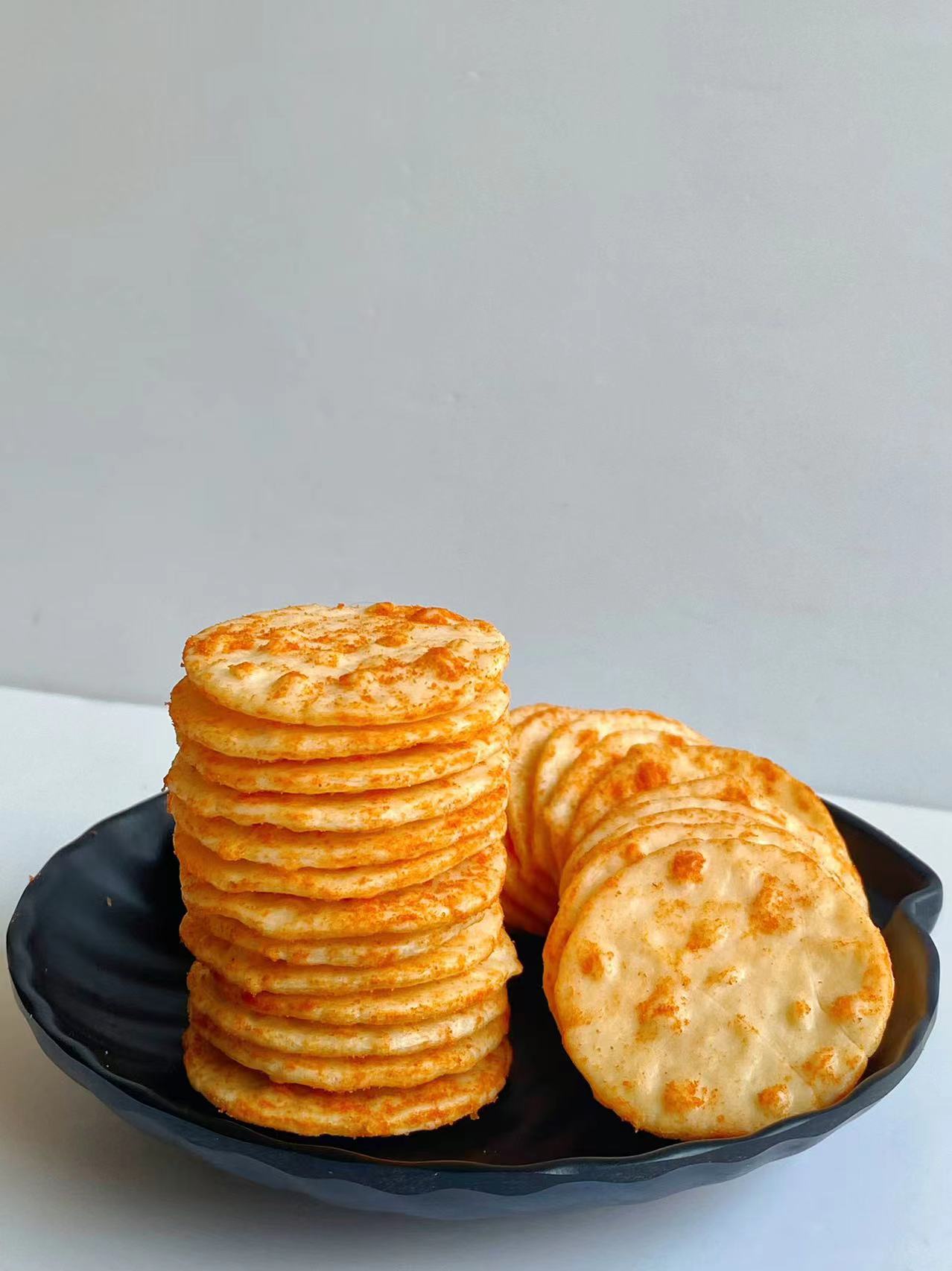 Ketchup Rice Cracker Snacks